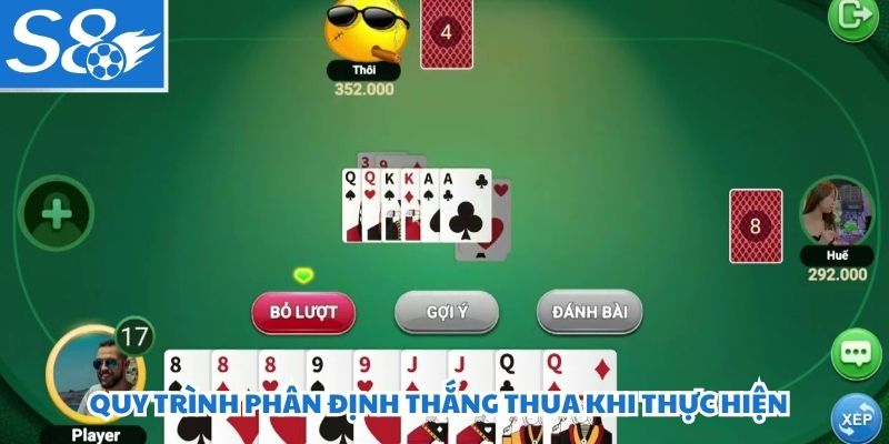 Quy trình phân định thắng thua khi thực hiện