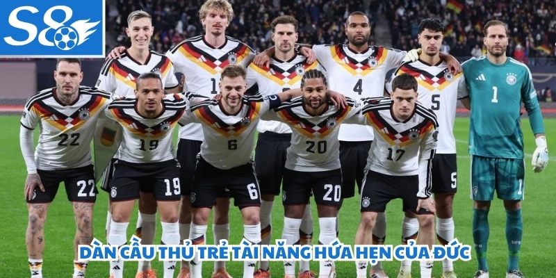 Dàn cầu thủ trẻ tài năng hứa hẹn của Đức