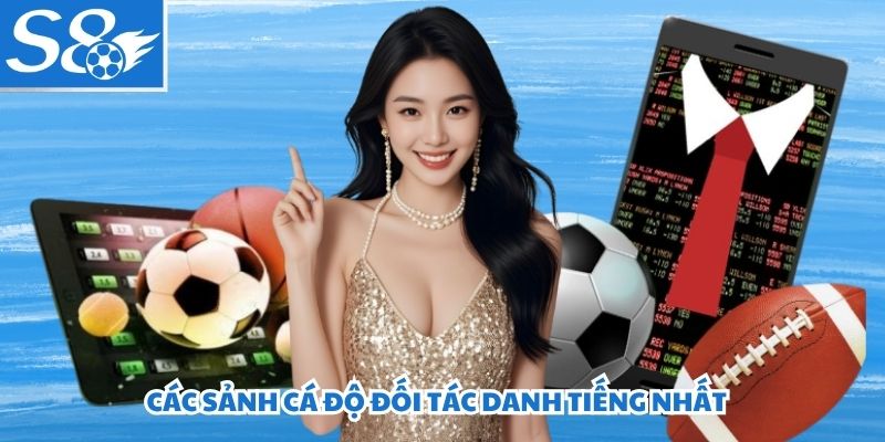 Các sảnh cá độ đối tác danh tiếng nhất